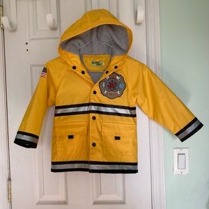 Excellent Condition - Western Chief - Boys Fireman Rain Coat - Size 3T